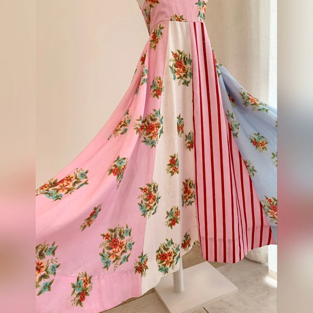 Aston Studio RUE DRESS IN MULTI BOUQUET - Picture 7 of 14